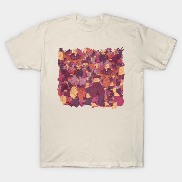 Party animals T-Shirt by charliedzilla